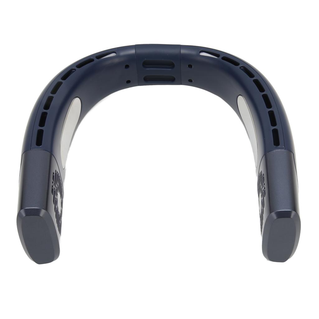 Neck Fan Portable Personal USB Rechargeable Strong Wind Wearable Hands Free Bladeless Cooler for Travel Outdoor Blue