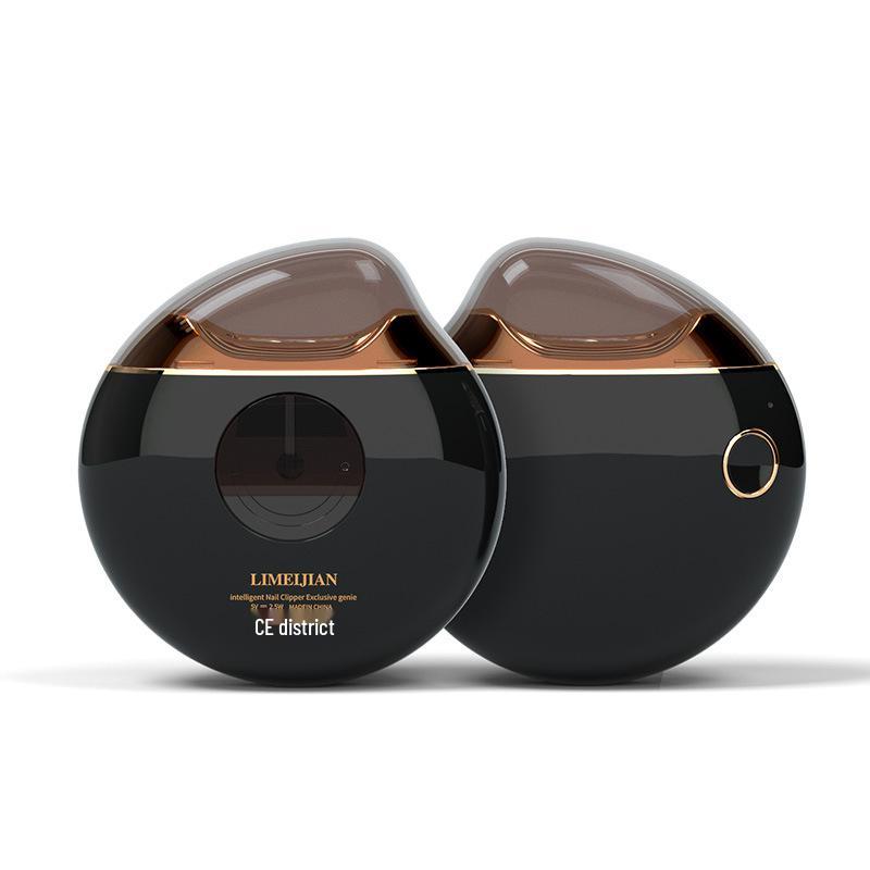 

Limijian Акумуляторний електричний кусачки для нігтів - Автоматичний манікюрний інструмент з пилкою для нігтів та кусачками English чорний
