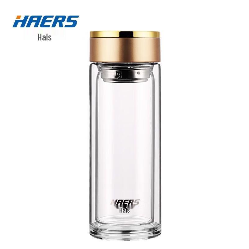 HAERS HBL-W-300-73 Double-Layer Glass Cup 300ml