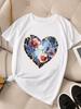 (Asian Size) sweet trend cute 90s Women Fashion Tee Top Clothing T Shirt Woman Print Female Short Sleeve Graphic T-shirts