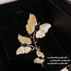 Annual Meeting Jewelry, Baroque Pearl Butterfly Gem Brooch, Sotheby'S, Light Gold Fritillary Butterfly Zircon Brooch