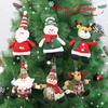 Christmas Santa Claus Dolls Xmas Tree Hanging Pendant Xmas Ornaments Christmas Gifts Doll Christmas Decorations navidad