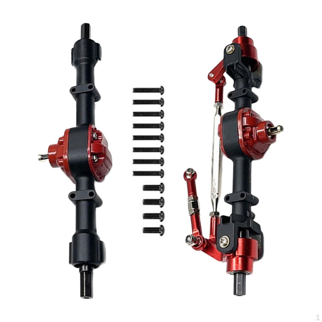 1/12 Front And Rear Axle Set Complete RC Car Accessories for MN78 D90 D91