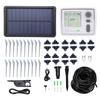 Solar Drip Irrigation Kit Support 2 Pumps 20 Pots WiFi Smart Automatic Drip Watering System for Balcony Garden