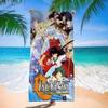 Anime I-Inuyasha Vintage Microfiber Printed Beach Towel Mountain Climbing Yoga Beach Swimming Running Absorbent Soft Towel