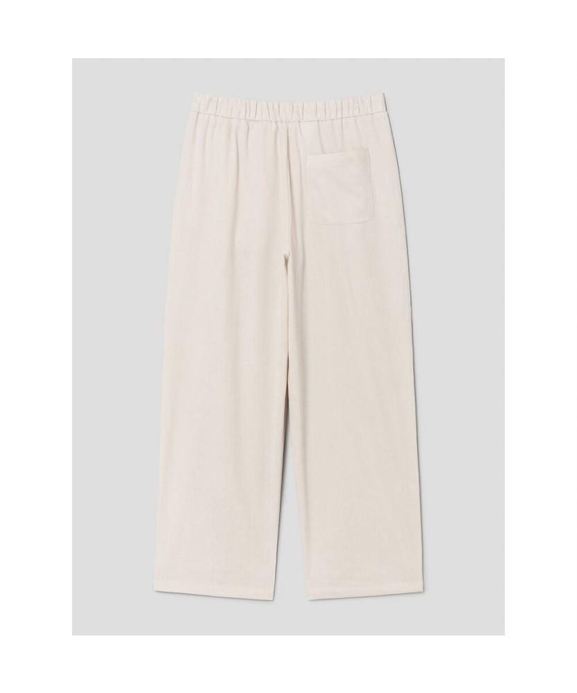 8SECONDS Structure Light Jersey Easy Pants Ivory