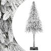 Artificial Christmas Tree White 76 X 76 X 180 Cm