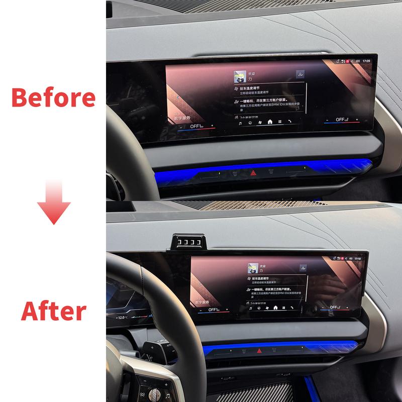 for BMW X3 2025 2026 2027 Phone Holder Screen Fixed Navigation Bracket Base Wireless Charging