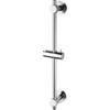 ROUSSEAU Universal Shower Bar - Chromed Stainless Steel - Length 60.5 Cm - Diameter 18 Mm - Suction Cup Attachment