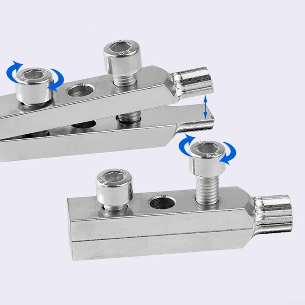 Stripped Screw Extractor, with Tape, Water Pipe Screw Removal Tool Broken Bolt Remover for 1/2 Inch 3/4 Inch Pipes Valve Faucet, Faucet Angle Valve