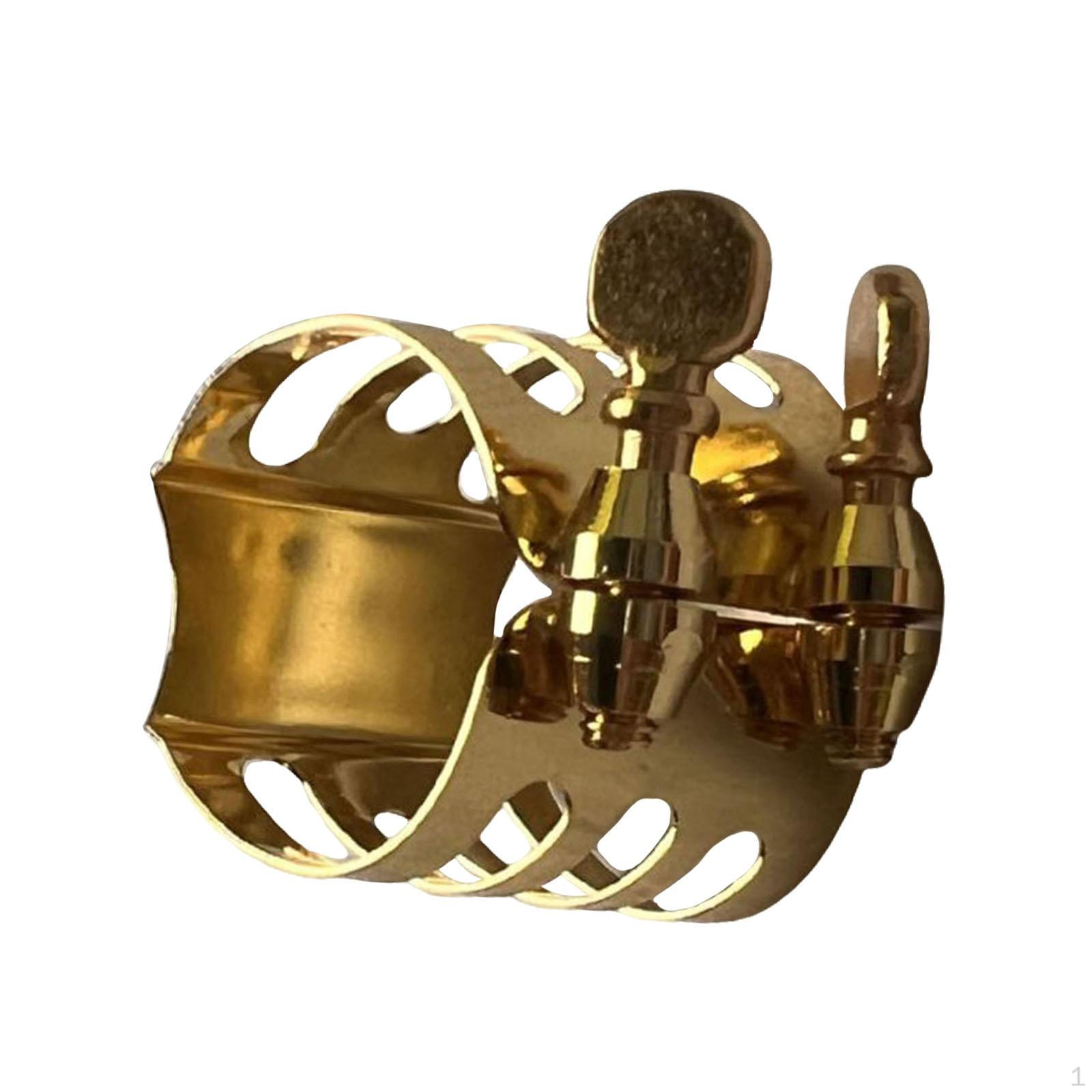 

Зажим-лигатура для альт-саксофона, профессиональные детали премиум-класса, универсальный зажим, медь