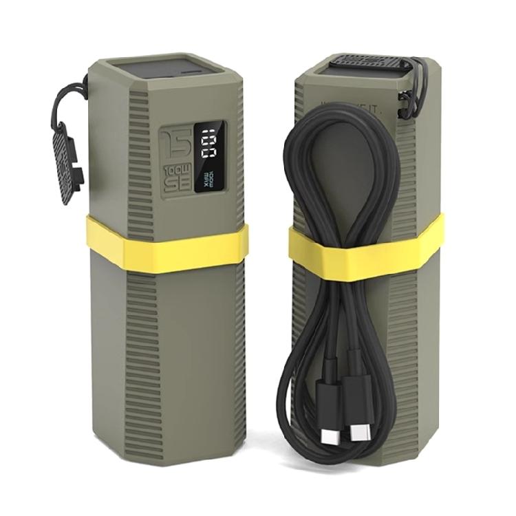 Silicone Case Cover for 15SE Power Supply Adapter Battery Pack Housing Skin Lightweight Shockproof Case
