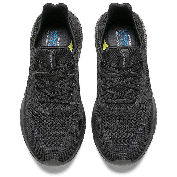 Skechers Ingram Low Top Running Shoes Men's Black (Unisex) Running Shoes 210281 BBK