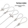 Adjustable Double Hole Steel Wire Rope Lock Connector