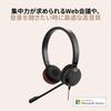 Jabra Evolve 20 SE MS Stereo USB Binaural Headset USB Headphones with Microphone MS Stereo Connection Noise Cancelling Comfortable Leather Cushion