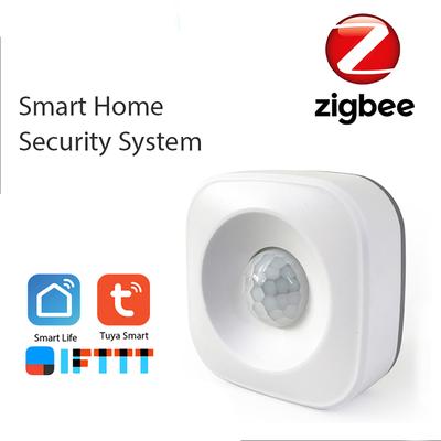 Tuya Powered ZigBee PIR Motion Sensor Wireless Passive Infrared Detector 360° Detection Angle Security Burglar Alarm Sensor Tuya/SmartLife APP Control