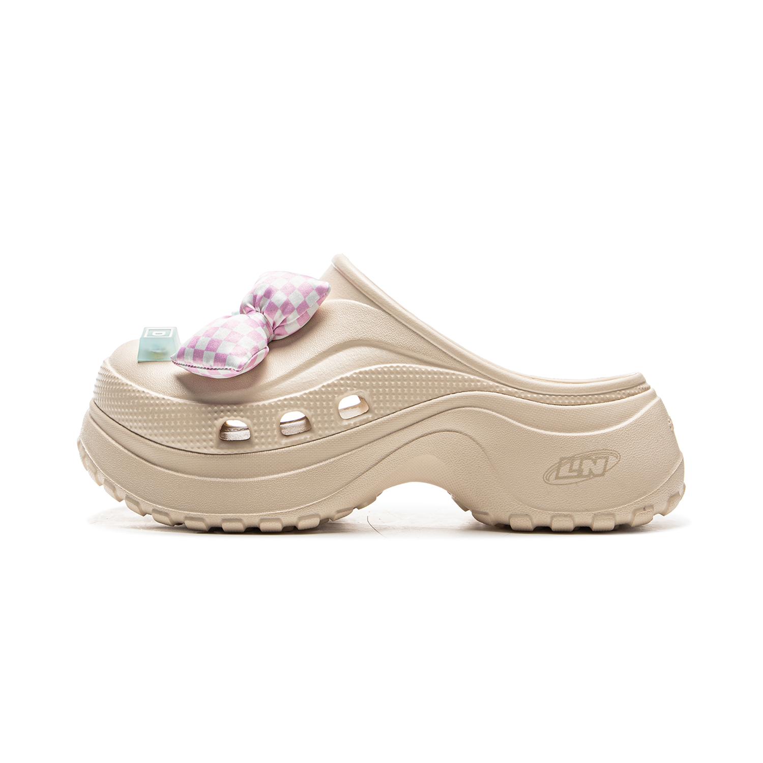 

New YINGXIONGLIANMENGYONGCHIPAIDUI x LiNing Project* Clogs Women s Brown AGAV004-8 39