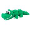 Three Dimensional Crocodile Shaped, 3D Printed Cute And Lively Animal Models, Flexible Joint Swinging For Stress Relief
