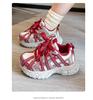 Rutschfeste Sportschuhe für Mädchen, Frühjahr 2026: Langlebige, verschleißfeste Sneaker im Papa-Stil für Kinder