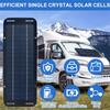 20W Solar Panel Kit 12V Waterproof Solar Trickle Charger Portable Solar Powered Charger Kit High Efficiency Car Battery Charger
