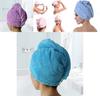 Thick Double Layer Hair Drying Cap With Waterabsorbing Coral Fleece For Women
