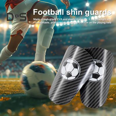1 pereche de mini paratibie de fotbal pentru tibie ușoare de protecție pentru picioare.