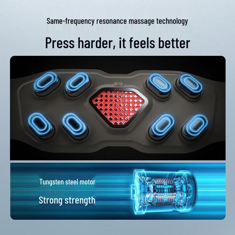 SKG G7 Deluxe Waist Massager with Heat and Pulse CN plug (adapter included)