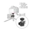 360°Swivel Panoramic Metal Tripod Balls Head for Tripods and Phones 360°Panoramic Design with 1/4inch Screw Thread Mount