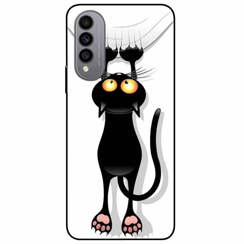 For Wiko T50 Case T 50 Phone Cover Soft Silicone Shockproof TPU Back Cases for Wiko T50 WikoT50 4G 6.6'' Fundas Coques Animal