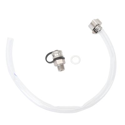 Oil Drain Valve with Hose Stainless Steel Leak Proof Easy To Use Engine Oil Drain Valve for Vehicle