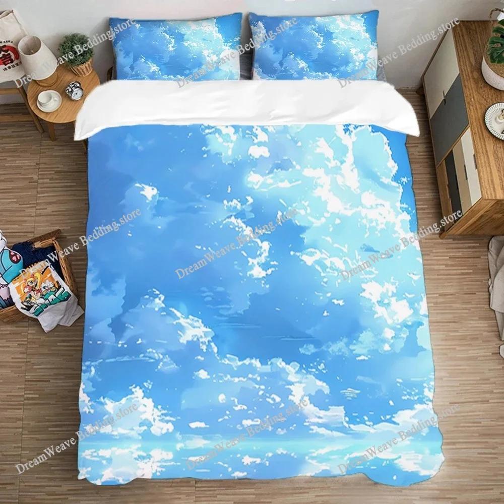 Art Clouds Bedding Set Duvet Cover 3d Bedding Fashion Design Decoration King Duvet Cover Set Double Bed Set Bedding Sets