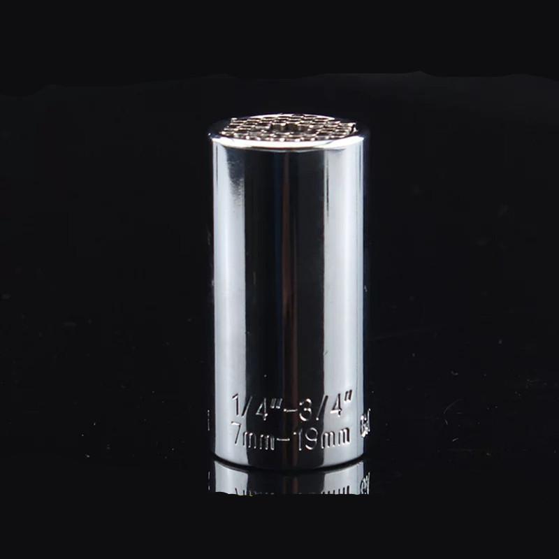 Grip Multi Hand Tools Universal Torque Wrench Head Set Socket Sleeve 7-19mm Socket Head Multifunctional Universal Sleeve