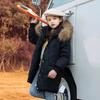 Girls Winter Wear Middle And Older Children Girls In The Long Section Of The Thickened Paragraph Down Cotton Jacket Girls Cotton Clothes