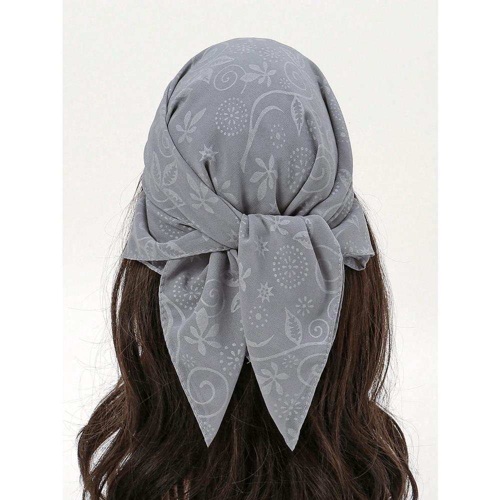 1pc Bandana Paisley Patterned Headscarf Neckerchief