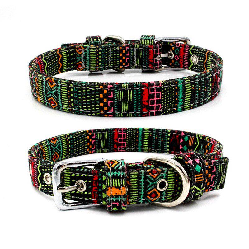 cloth dog collars