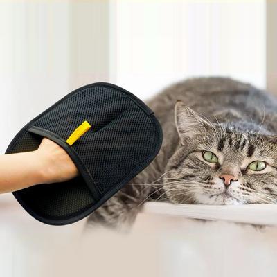 10-1pcs Pet Electrostatic Hair Removal Gloves Cat Hair Removal Brush Adhesive Gloves Cat Hair Comb Washing Hair Removal Grooming