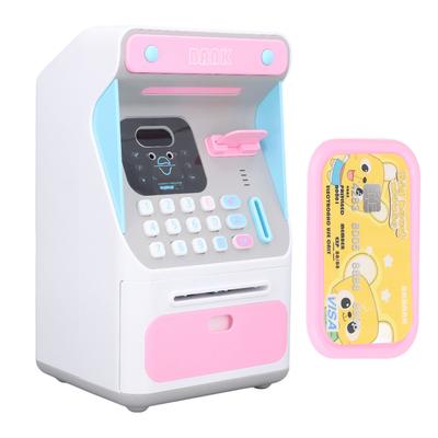 Dětský bankomat Spořicí Money Bank Velkokapacitní Password Safe Recognition Face Recognition Machine Money Bank for