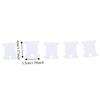 300pcs Sorting Storage Function Thread Organizer White Embroidery Floss Cards  For Cross Stitch