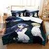 Gokukoku No Brynhildr Bedding Set Single Twin Full Queen King Size Bed Adult Kid Bedroom Duvet Cover Anime Bed Sheet