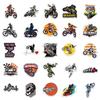 50 Trendy Cartoon Graffiti Stickers for Motorcycle, Fridge, Bottle, Guitar