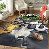 1Pc Shaun Sheep Movie Adventure Rug, Office Carpet Indoor Outdoor Doormat, Non-Slip Soft, Living Room, Christmas Halloween Gift M929343