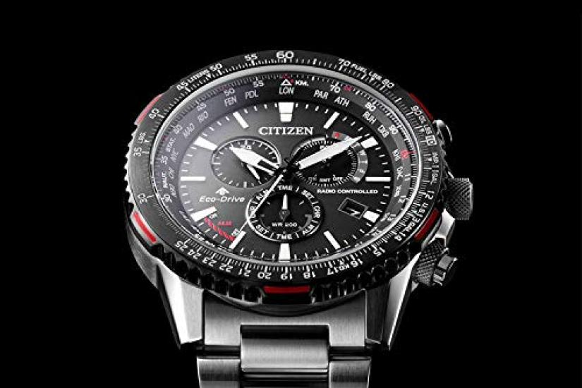 CITIZEN PROMASTER Sky Series Direct Flight Eco-Drive Radio-Controlled Watch, CB5001-57E, Men's