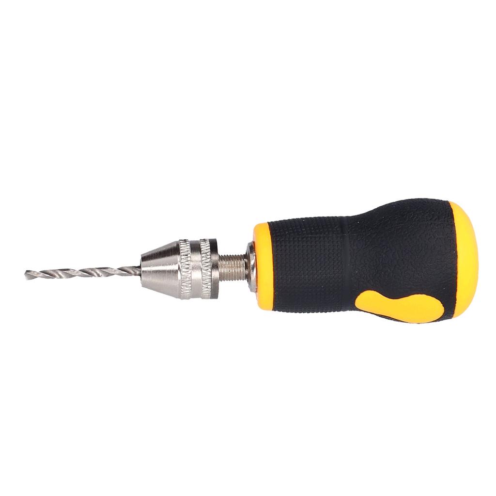 Mini Screwdriver Portable Anti Slip Hand Screwdriver Hand Twist Drill 0.5?3.2mm Drilling Tool
