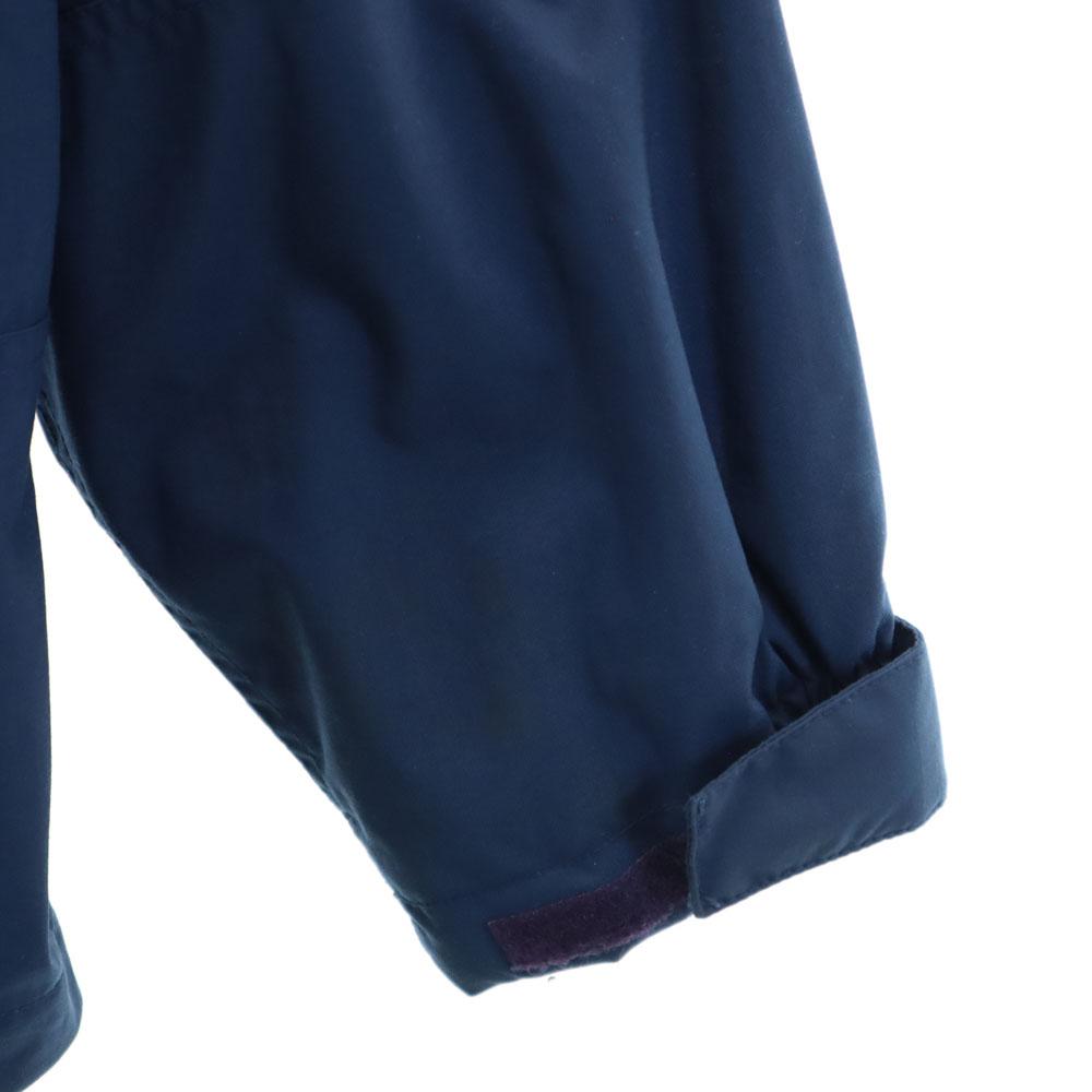 FIRSTDOWN 90s Old Long sleeve Nylon jacket L Navy system Mesh lining Men's Used