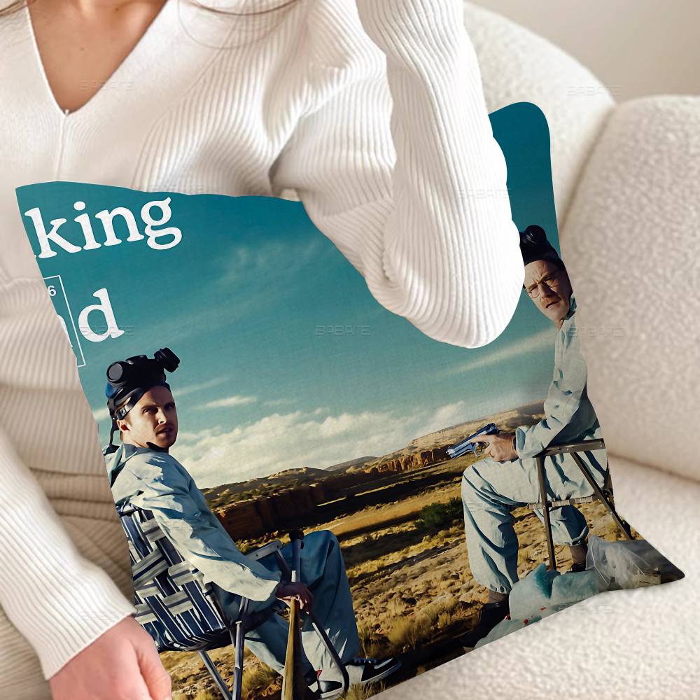 TV Series Breaking Bad Pillow Cover Sofa Cushion Cover Home Room Decoration Children Gift