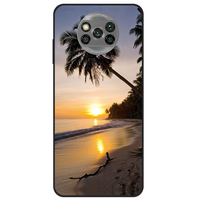 Para Xiaomi Poco X3 Pro Funda de silicona suave Lobo León Funda de teléfono para Poco X3 NFC Funda TPU negro Funda para Poco X 3 GT PocoX3 Pro