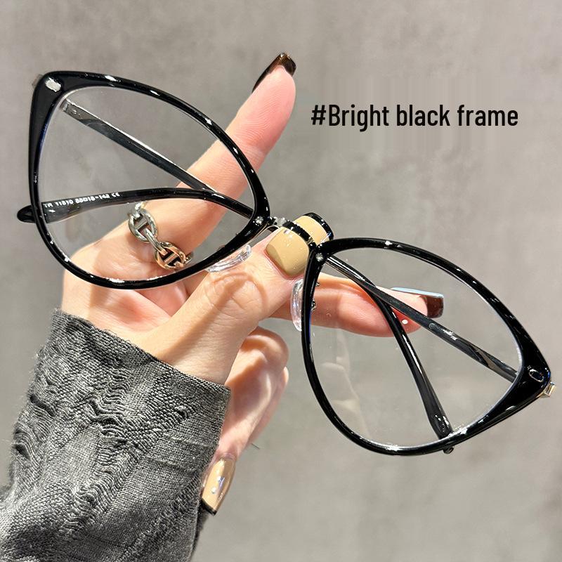 

Новые женские оправы для очков «кошачий глаз» из TR90: Защита от синего света, Готовы к установке линз по рецепту, Высококлассный стиль