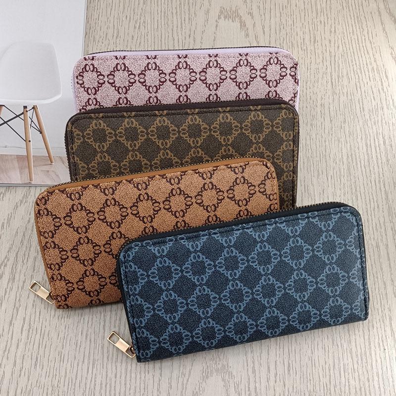 Women Wallets Vintage Print Long Wallet - Clutch Purse, Coin Pouch & Card Holder