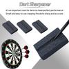 V Shaped Dart Point Sharpener Portable Tip Point Dart Sharpening Stone Tools Stick Rod Sharpener for Easy Polishing
