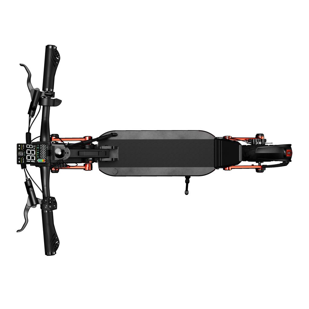 JOYOR S10-S-Z Voksen Sammenleggbar Elektrisk Sparkesykkel 1000W Motor 60V18AH Bykjøring E-Sparkesykkel 10 tommer Stangdekk EScooter